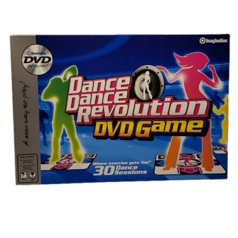 Imagination DVD TV Games Dance Dance Revolution DVD Game Ages 5+